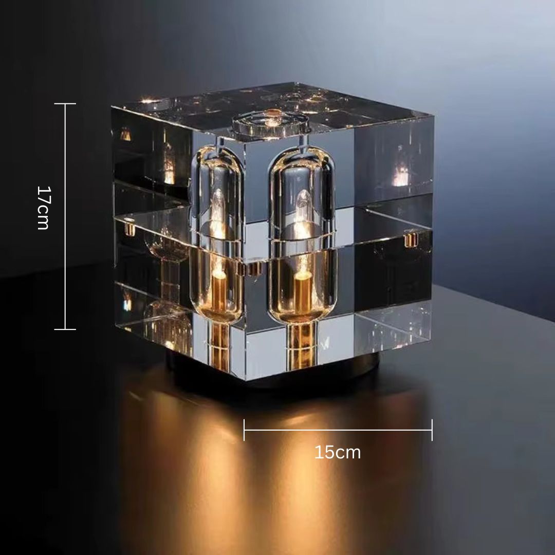 GlamCrystal - Scandinavische LED Kristallen Tafellamp