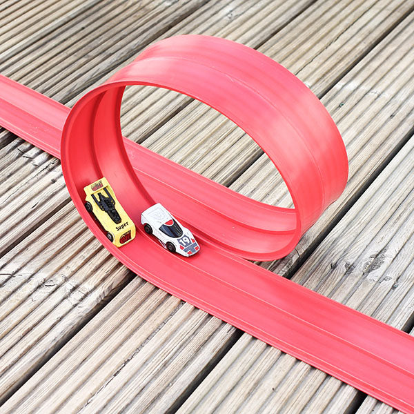 TurboTrack - Lange dubbele racebaan voor kinderen