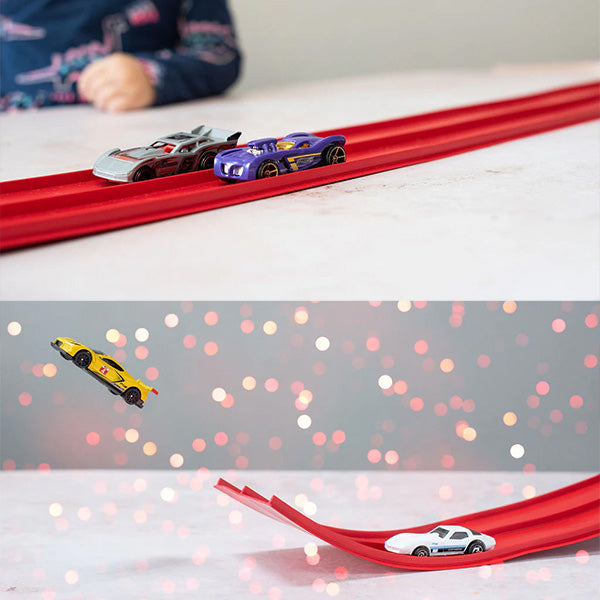 TurboTrack - Lange dubbele racebaan voor kinderen