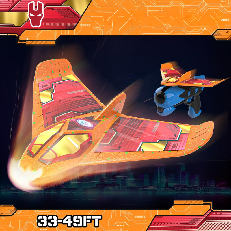 AeroWings | Vliegtuig Lanceer Speelgoed - Vliegend Speelgoed voor Buiten