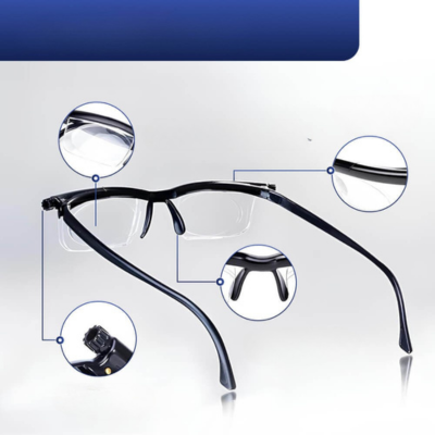 ZoomOptic - Lichtgewicht bril met individueel instelbare lenzen