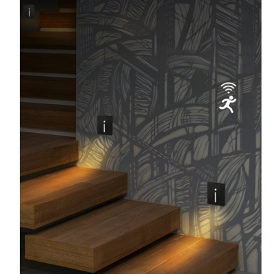 BrightStep - Bewegingssensor Wandlamp voor Trappen