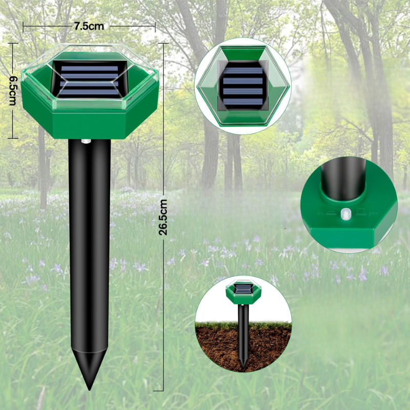 EcoSonicGuard - Ultrasoon mollenafweermiddel 4-pack
