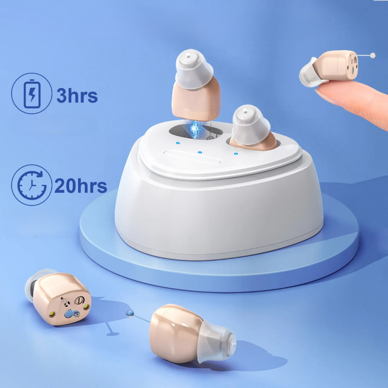 SonicAid - Discreet oplaadbaar hoortoestel met ruisonderdrukking