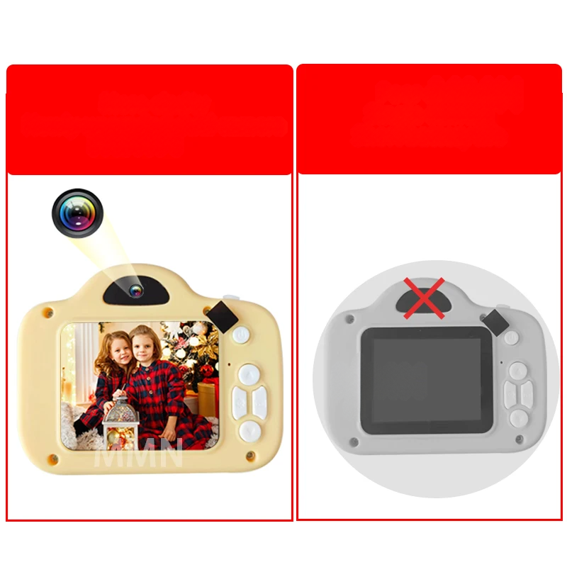 KidCapture | Digitale Camera Kinderen 1080p met Kleurenscherm l fotografie voor Jongens & Meisjes