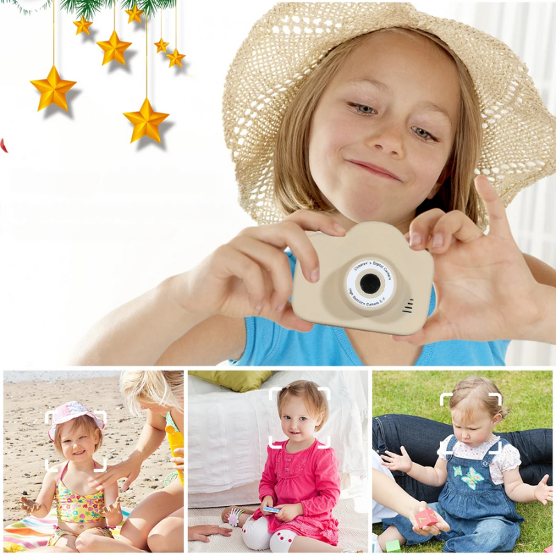 KidCapture | Digitale Camera Kinderen 1080p met Kleurenscherm l fotografie voor Jongens & Meisjes