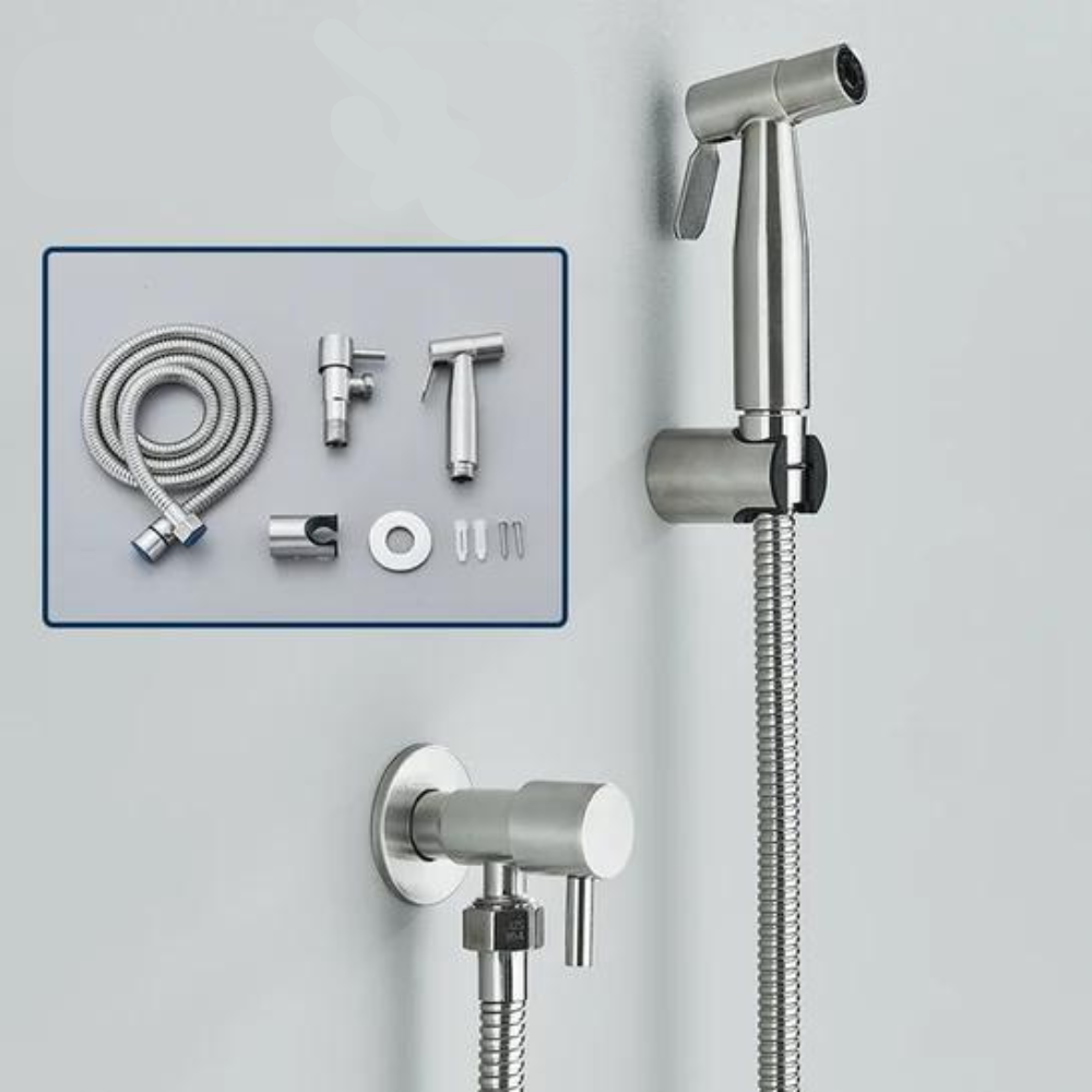 SpritzWell - Roestvrijstalen bidet sproeier voor hygiëne