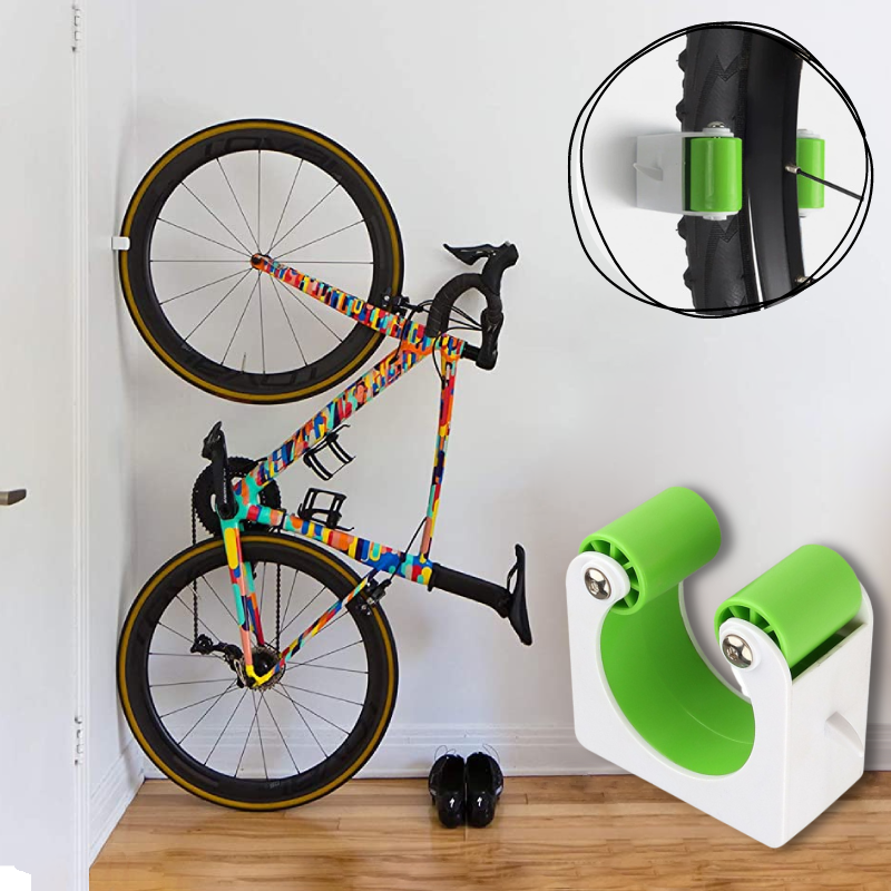 BikeNest - Ruimtebesparend fiets wandrek voor muurmontage