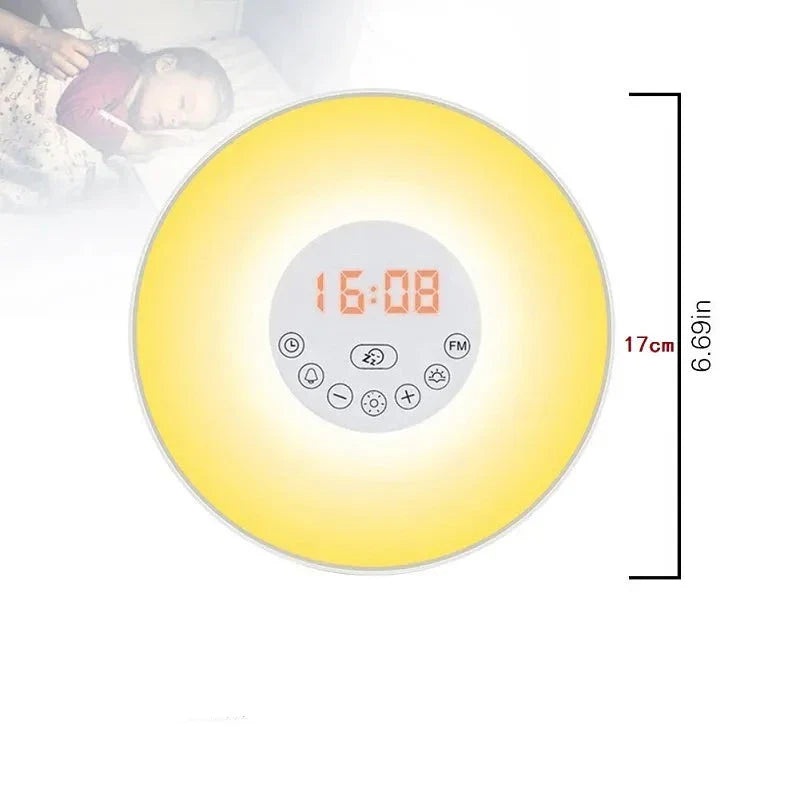 DawnEase - Wekker met zonsopgangsimulatie en natuurgeluiden