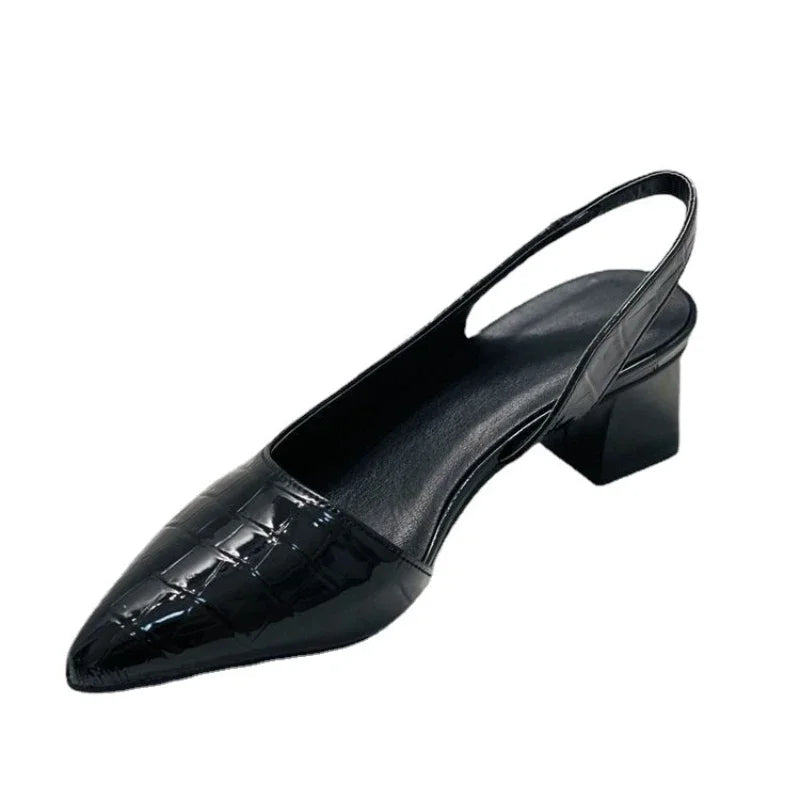 OrthoChic - Orthopedische Kroko pumps