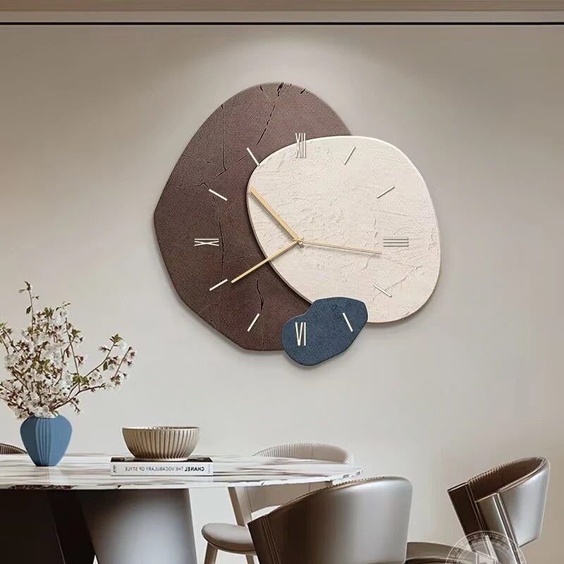 SereniTime - Stijlvolle stille wandklok met modern ontwerp
