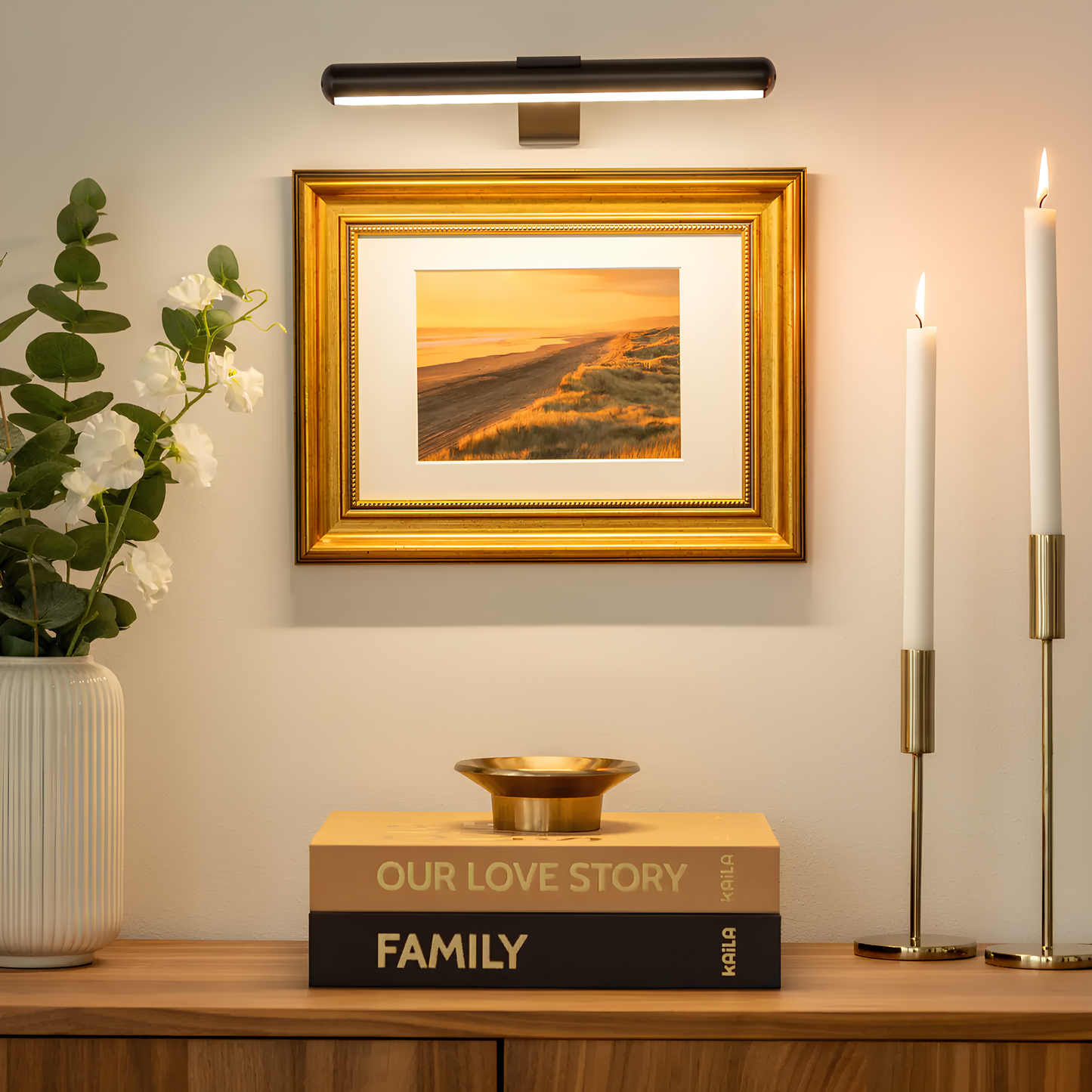Lumevo - Draadloze LED-wandlamp met verstelbare helderheid