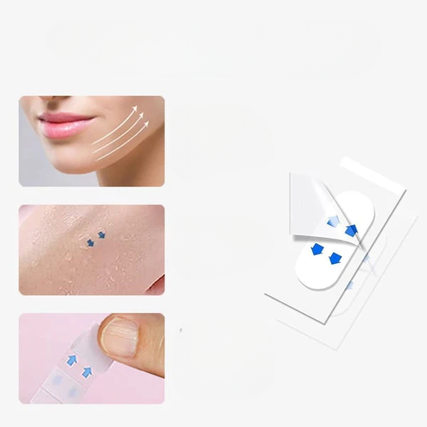 ElegantieLift - Een delicaat V-gezicht kan worden bereikt met Face Lifter Tape