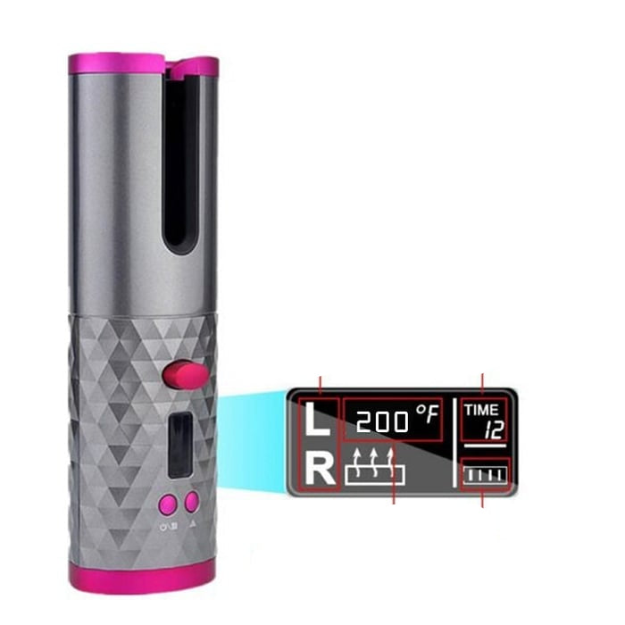 CurlEase - Snel operationele draagbare haardroger