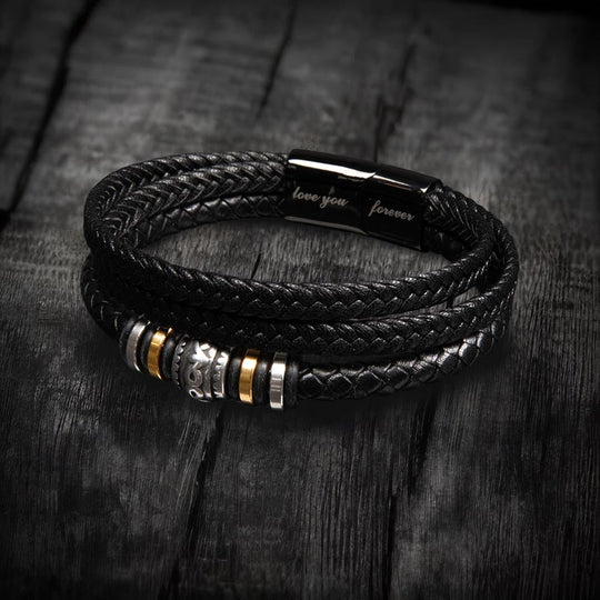 LuxeWrist | Leren Armband