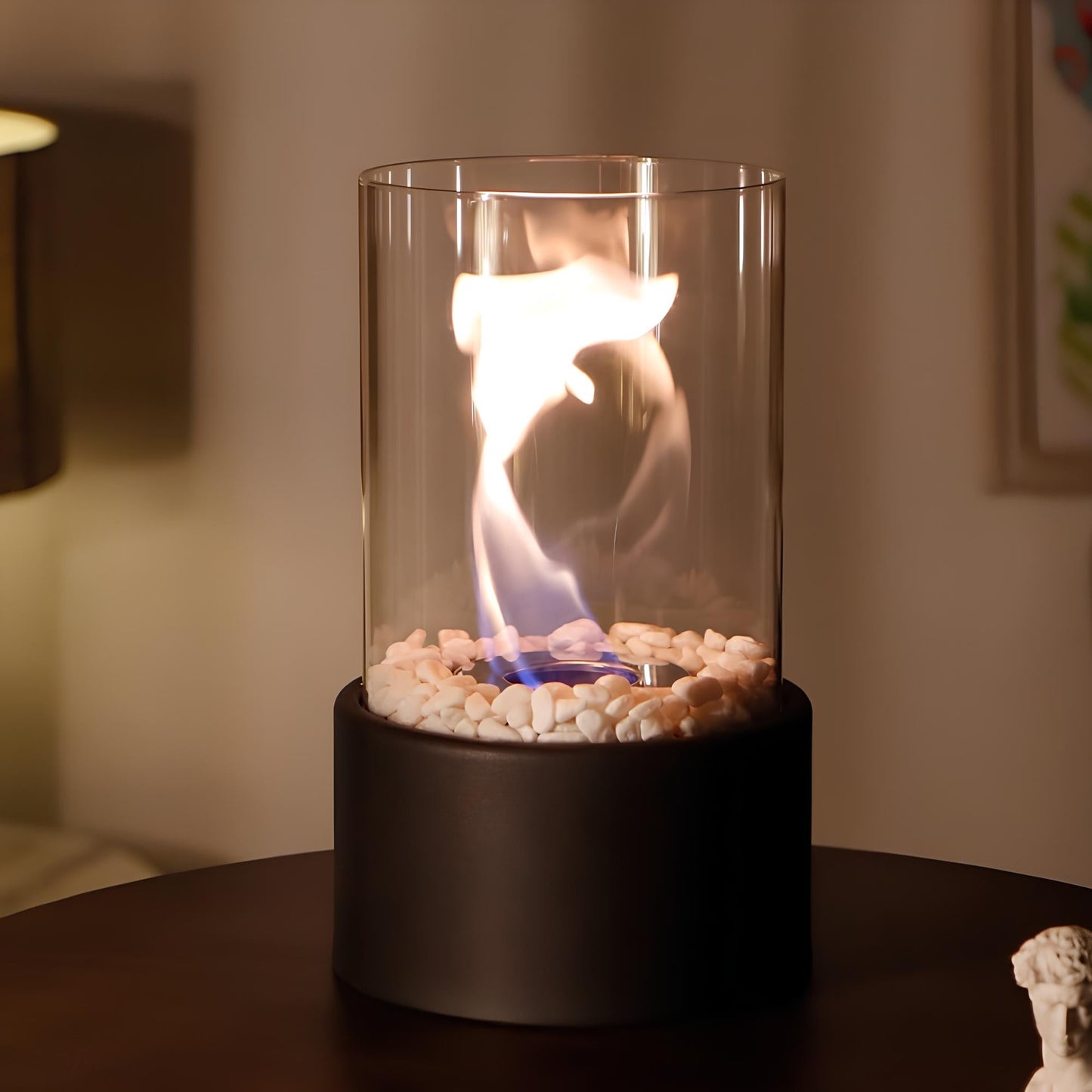 HearthFlame - Olie lamp verlichting met flikkerend olievuur