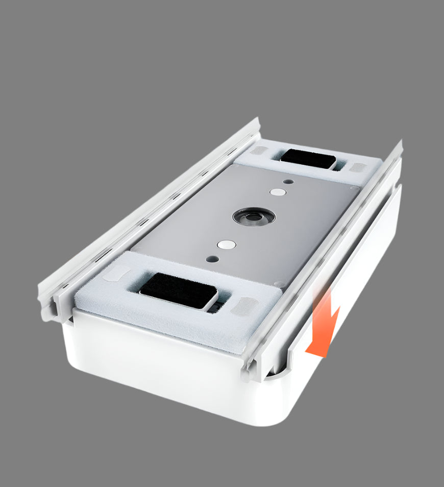 MagnaSweep - Dubbelzijdige magnetische raamwisser met telescoopsteel