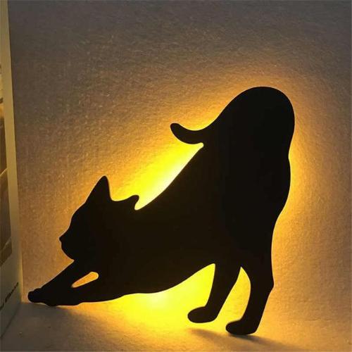 CatLume - Kat Wand Nachtlamp.