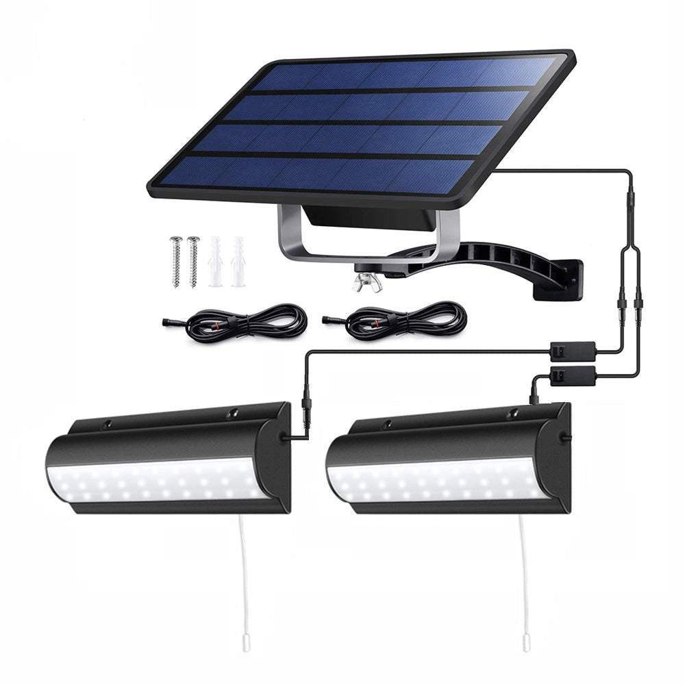 SunReach - Dubbele koplamp met zonnepaneel