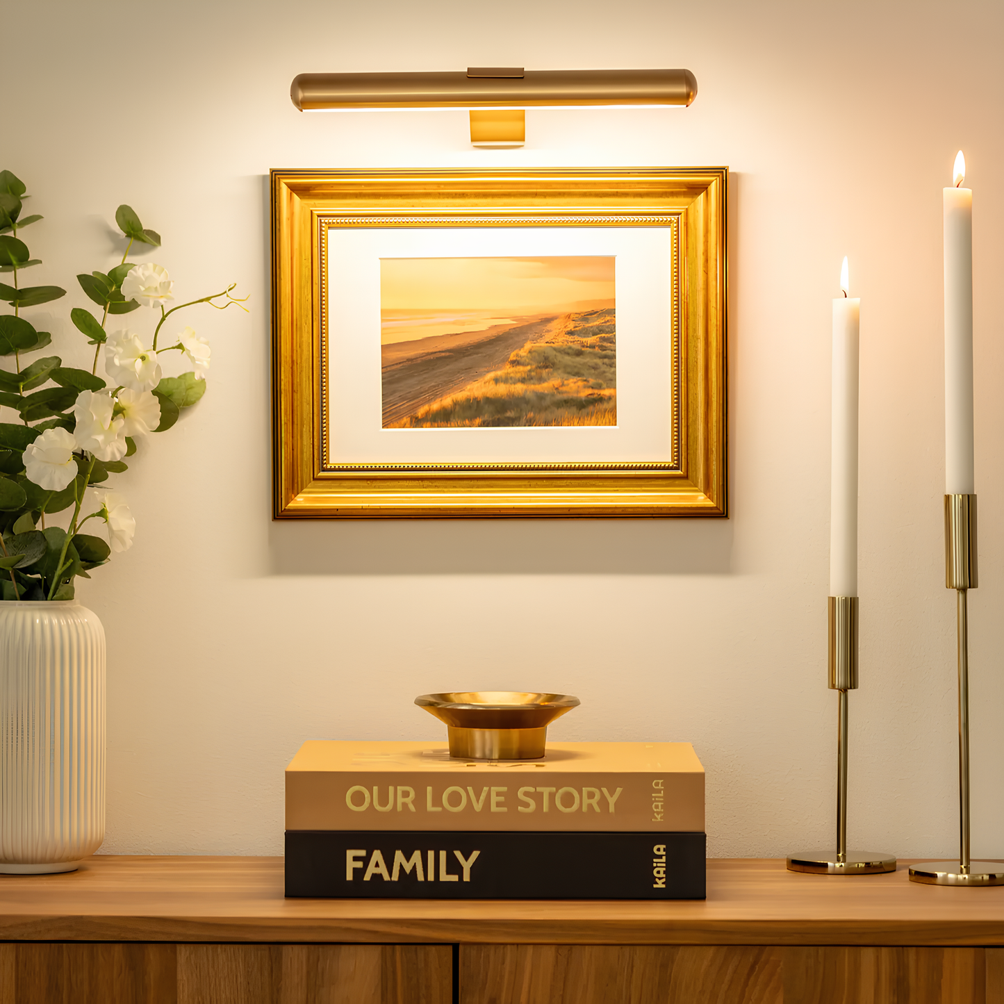 Lumevo - Draadloze LED-wandlamp met verstelbare helderheid