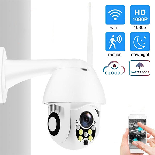 OutSight - Draadloze HD-buitencamerabeveiliging met tweerichtingsaudio