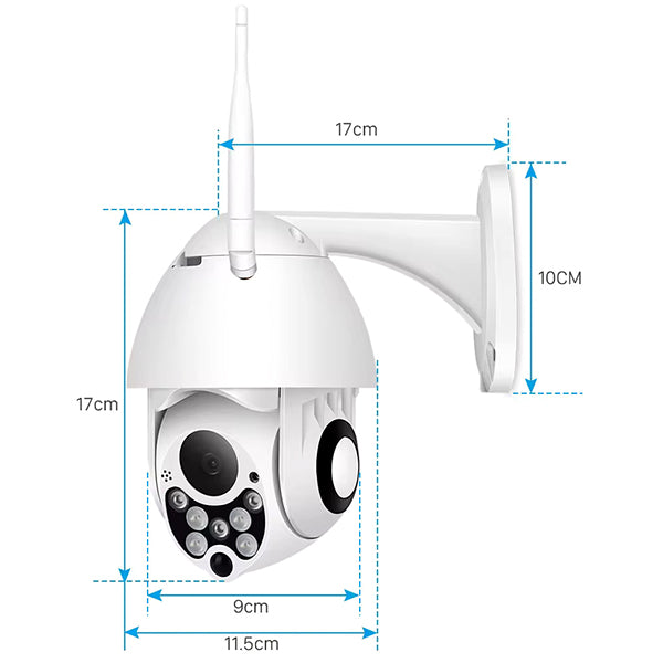OutSight - Draadloze HD-buitencamerabeveiliging met tweerichtingsaudio