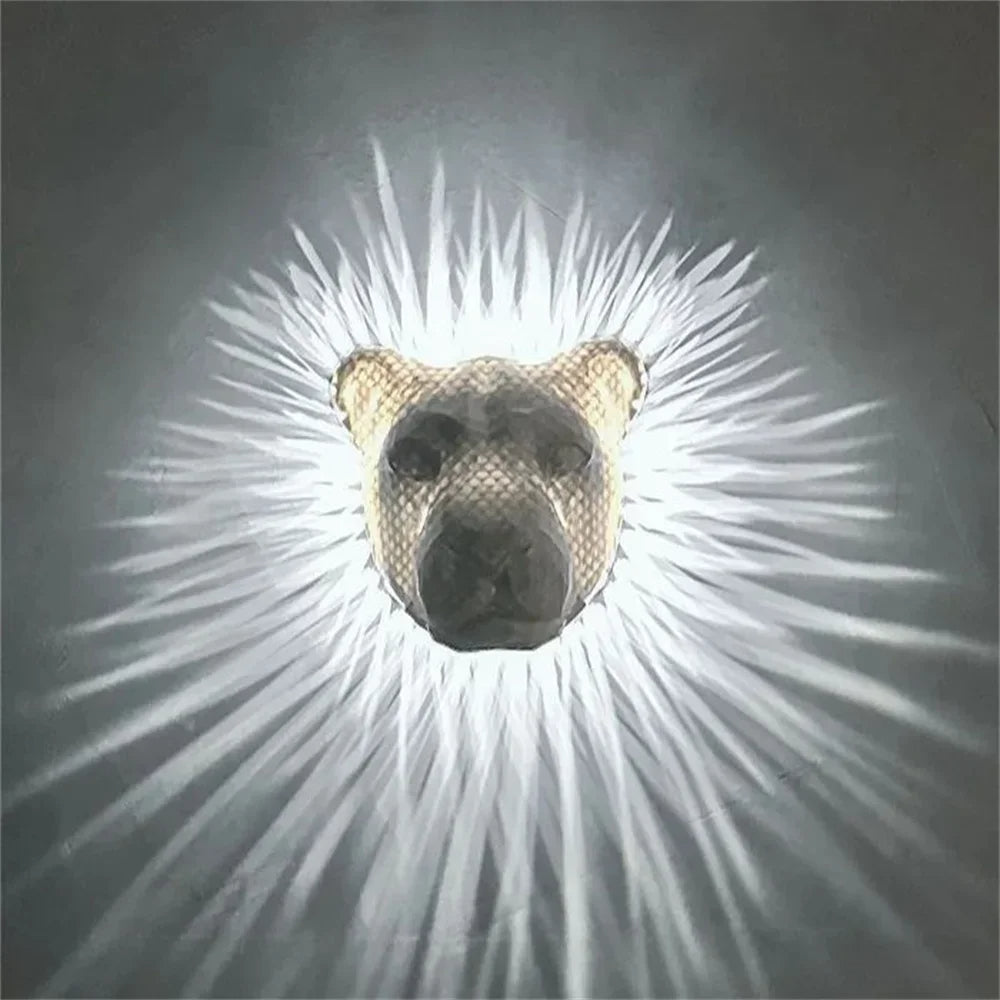 Birdlight - 3D LED-wandlamp met dierenontwerp