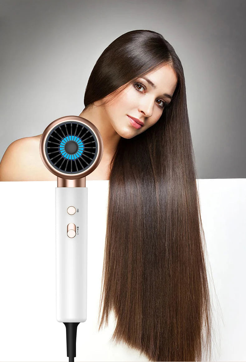StyloVibe - Professionele haardroger 2400W met koude en warme lucht - negatieve ionen