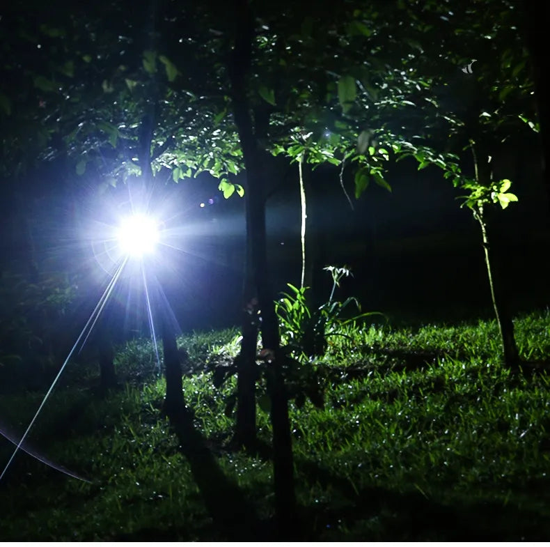 XtremeLight - Krachtige waterdichte LED-hoofdlamp met zoom & oplaadbare batterij voor buitenactiviteiten