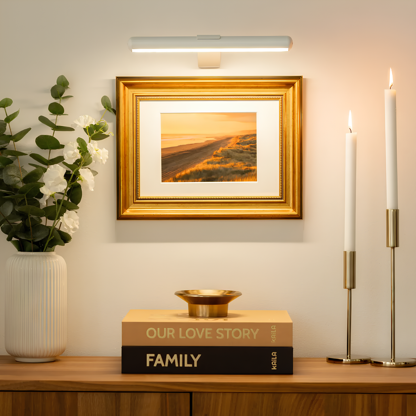 Lumevo - Draadloze LED-wandlamp met verstelbare helderheid