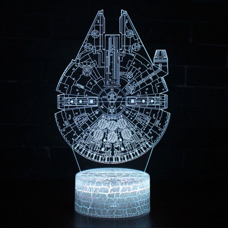 FalconGlow - 3D-Lampe Star Wars Millennium Valk