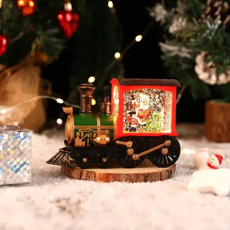 FrostLight - Verlichte Kersttrein met Sneeuweffect
