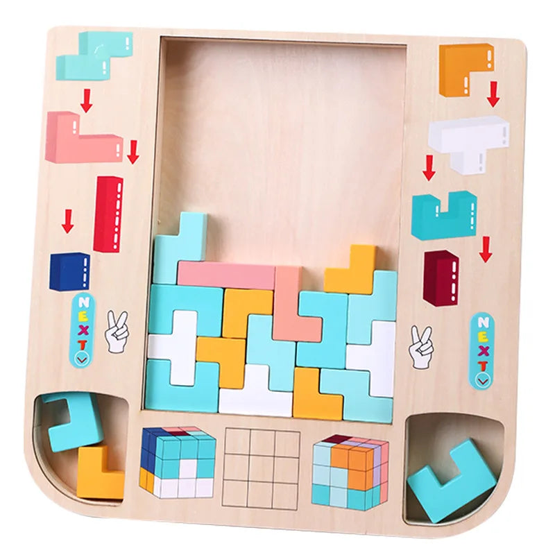 ThinkFitTetris - Trainiere dein Gehirn Tetris-Puzzle