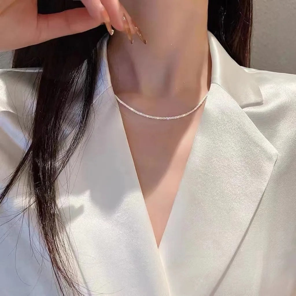 LunaLuxe - Starlight kettingen zilver set