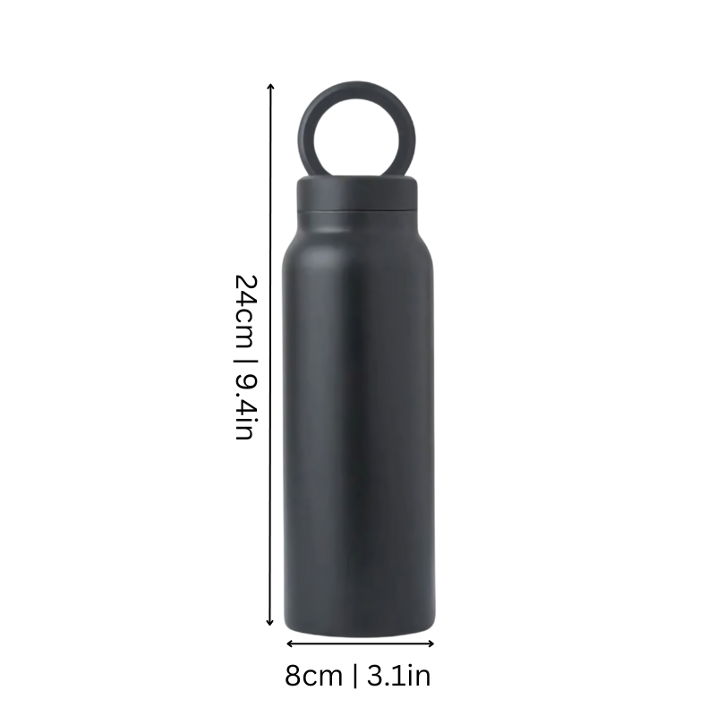 TechTumbler - Smart Isolierfles met Telefoonhouder