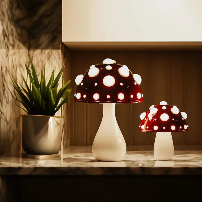 Shrumlight - Charmante Paddenstoel Tafel Lamp voor Sfeerverlichting