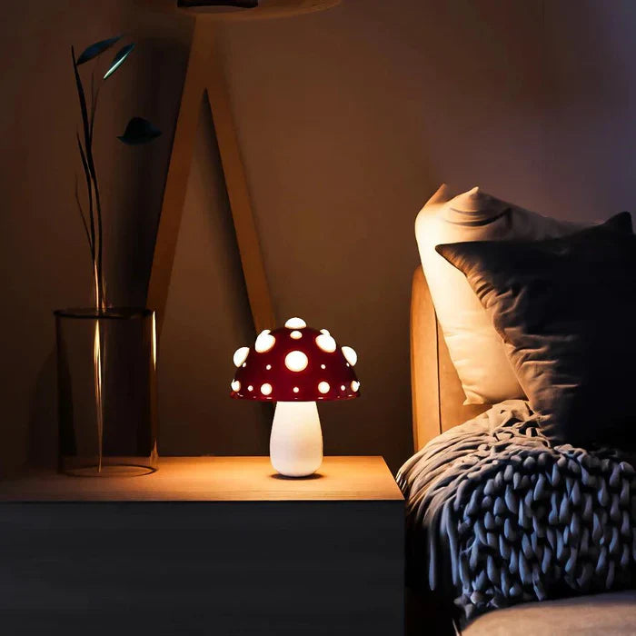 Shrumlight - Charmante Paddenstoel Tafel Lamp voor Sfeerverlichting