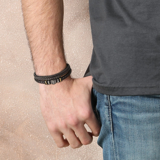 LuxeWrist | Leren Armband