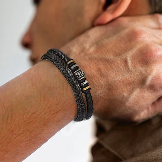 LuxeWrist | Leren Armband