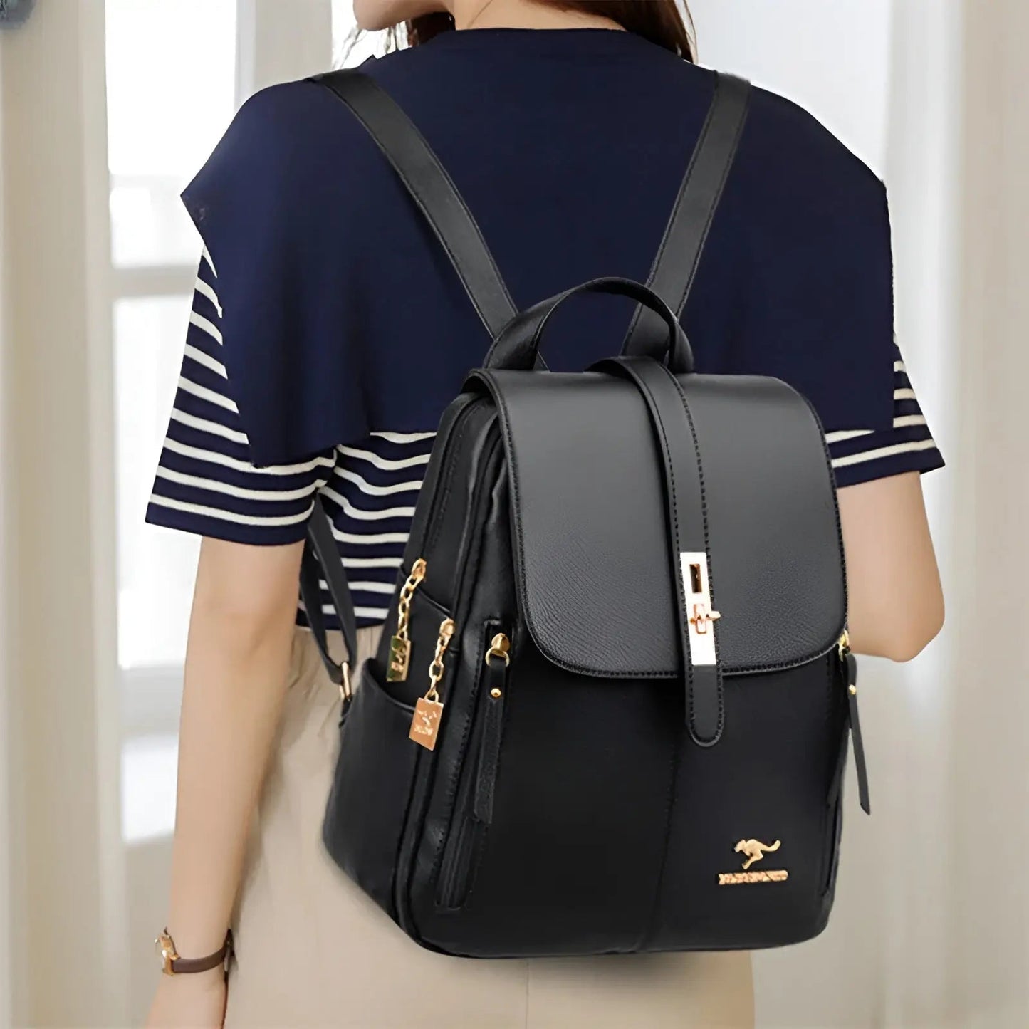 Opulentis - Elegante en superieure leren handtas voor vrouwen
