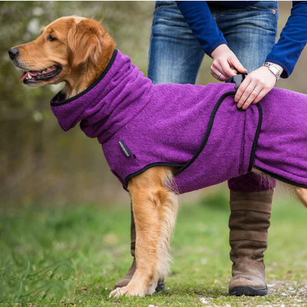 BarkWrap - Comfortabele warme hondenjas met verstelbare gesp