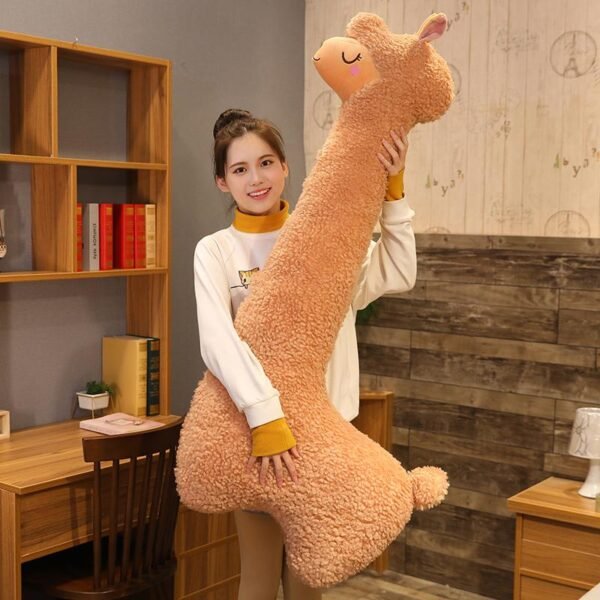 PlushCompanion - Schattige pluche alpaca/llama kussens