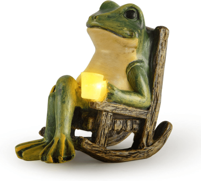GloToad - Betoverende tuinbeeld met gloeiend licht