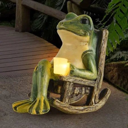 GloToad - Betoverende tuinbeeld met gloeiend licht