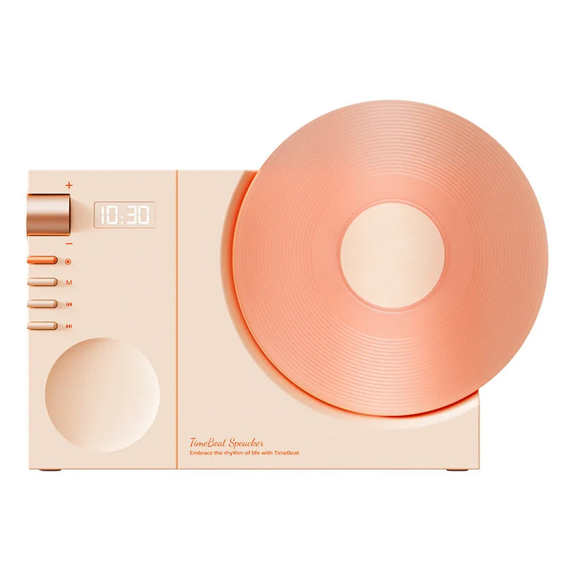 RetroVibe - Bluetooth-luidspreker en draadloze platenspeler