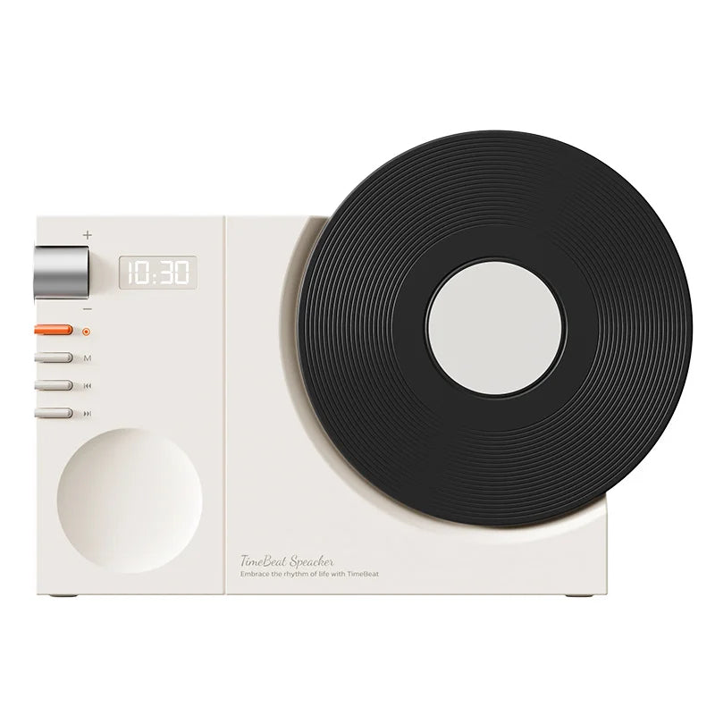 RetroVibe - Bluetooth-luidspreker en draadloze platenspeler