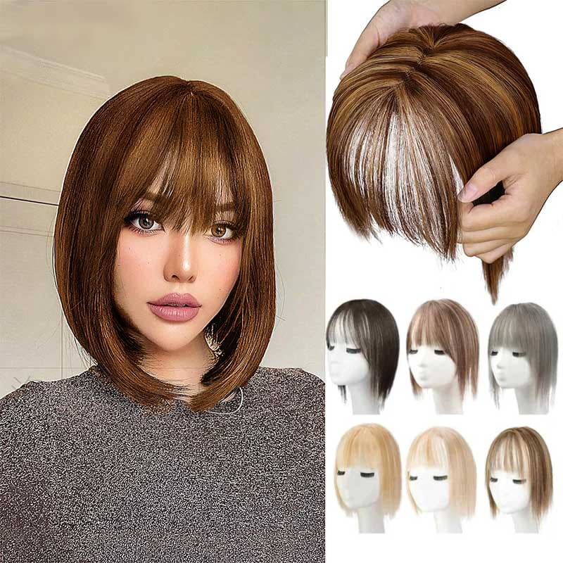 Naturique Hair - Vrouwen pruik met natuurlijke pony