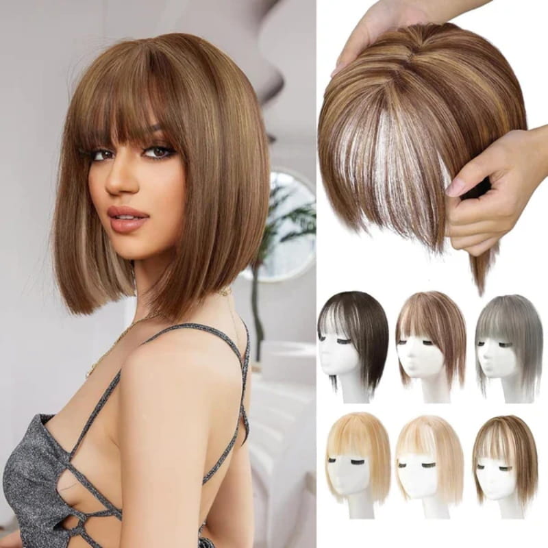 Naturique Hair - Vrouwen pruik met natuurlijke pony
