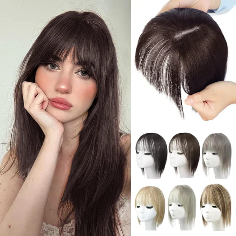 Naturique Hair - Vrouwen pruik met natuurlijke pony