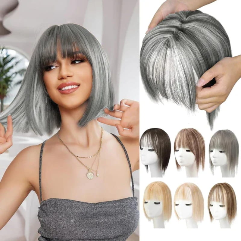 Naturique Hair - Vrouwen pruik met natuurlijke pony